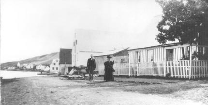 The beach in Akureyri