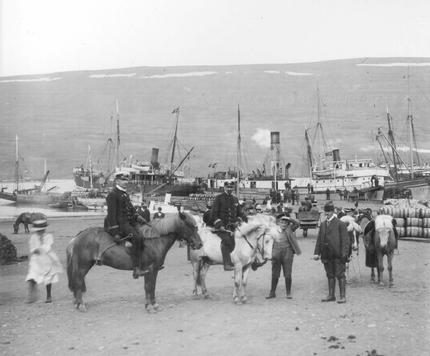 The harbour in Akureyri