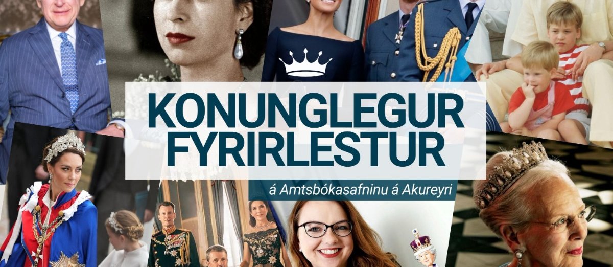 Konunglegur fyrirlestur með Guðnýju Ósk Laxdal | Halló Akureyri