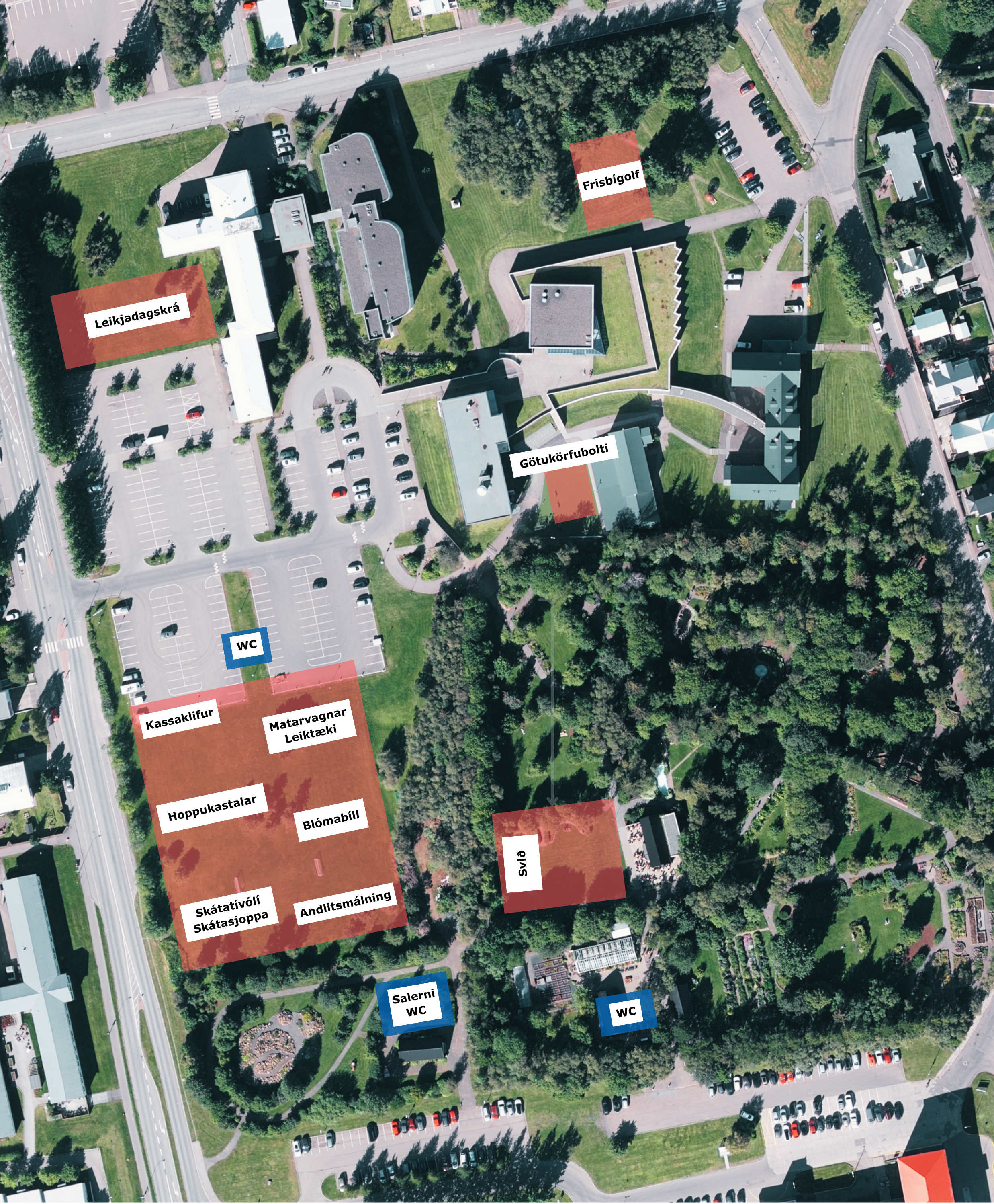 Yfirlitsmynd 17. júní 2025 Akureyri