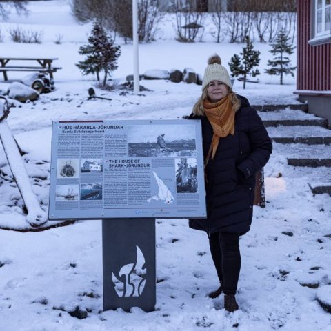 House of Shark-Jörundur - Information board.jpg