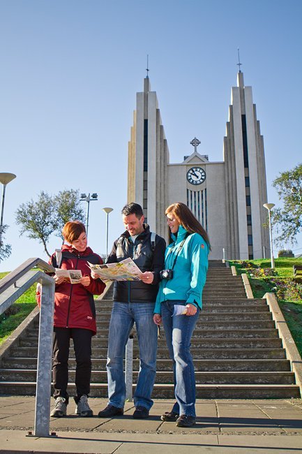 By the Akureyri Curch