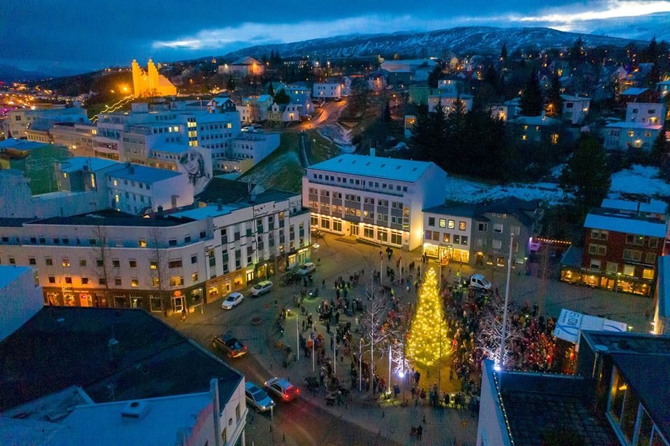 Christmas tree  Visit Akureyri