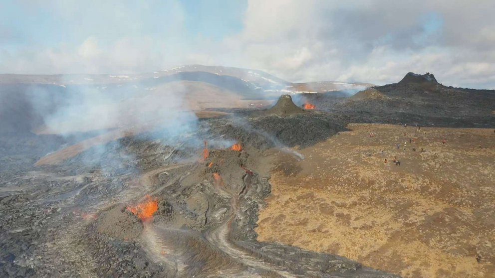 Photo from the Icelandic National Broadcasting Service